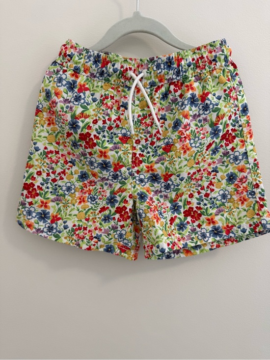 Janie and Jack Other - Janie and Jack Boys Floral Swim Trunks - White, Blue, Red, Yellow, Green Size 6